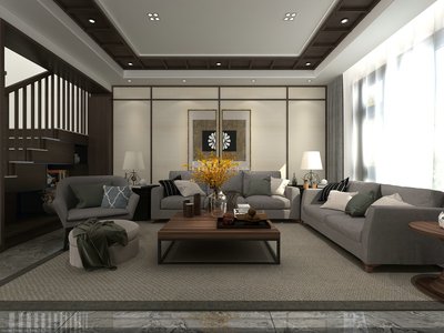 贵阳日式别墅设计案例赏析 禅意与现代的完美交融